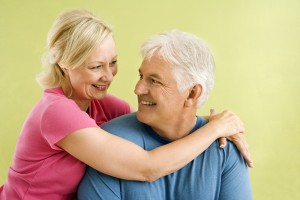 elderly couple